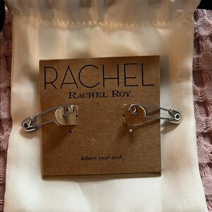 Rachel Roy NWT Safety Pin Earrings